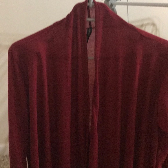 Red cardigan - Picture 2 of 3